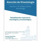 La imagen 1 de la Empresa KINESIOLOGA PAULINA DE LA BARRA A DOMICILIO/CONSULTA OSORNO SALUD Kinesiólogo en Osorno LL