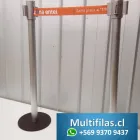 La imagen 5 de la Empresa MULTIFILAS - SEPARADORES DE FILA venta de separadores de fila en Santiago RM