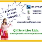 La imagen 1 de la Empresa QH SERVICIOS LTDA. Servicios de Aseo en Talcahuano BI