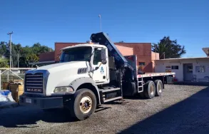 La imagen 1 de la Empresa FYT GRUAS PLUMAS PUERTO MONTT traslado containers en Puerto Montt LL