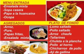 La imagen 3 de la Empresa LACASAPERUANA RESTAURANT  SANGUCHERIA JUGUERIA Restaurantes Mariscos Y Pescados en Rancagua LI