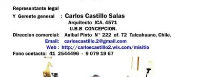 La imagen 1 de la Empresa CASTILLO SALAS, CARLOS ALBERTO Servicios de Arquitectura en Talcahuano BI