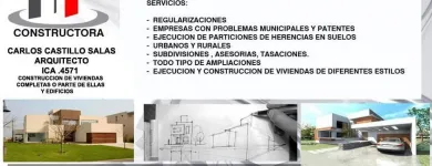 La imagen 3 de la Empresa CASTILLO SALAS, CARLOS ALBERTO Servicios de Arquitectura en Talcahuano BI