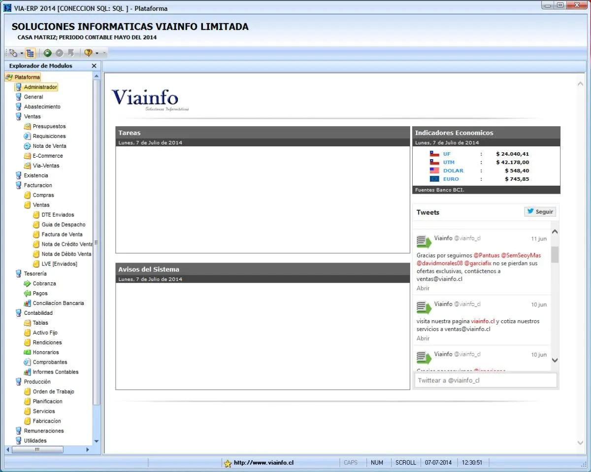 La imagen 3 de la Empresa SOLUCIONES INFORMÁTICAS VIAINFO LIMITADA