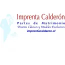 IMPRENTA CALDERÓN Partes De Matrimonio en Santiago RM